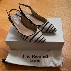 L.K. Bennett AVA Mule Size 7 (37.5)